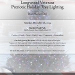 Pearl Harbor Day Patriotic Holiday Tree Lighting this Sat, Dec 7 at 12:30pm